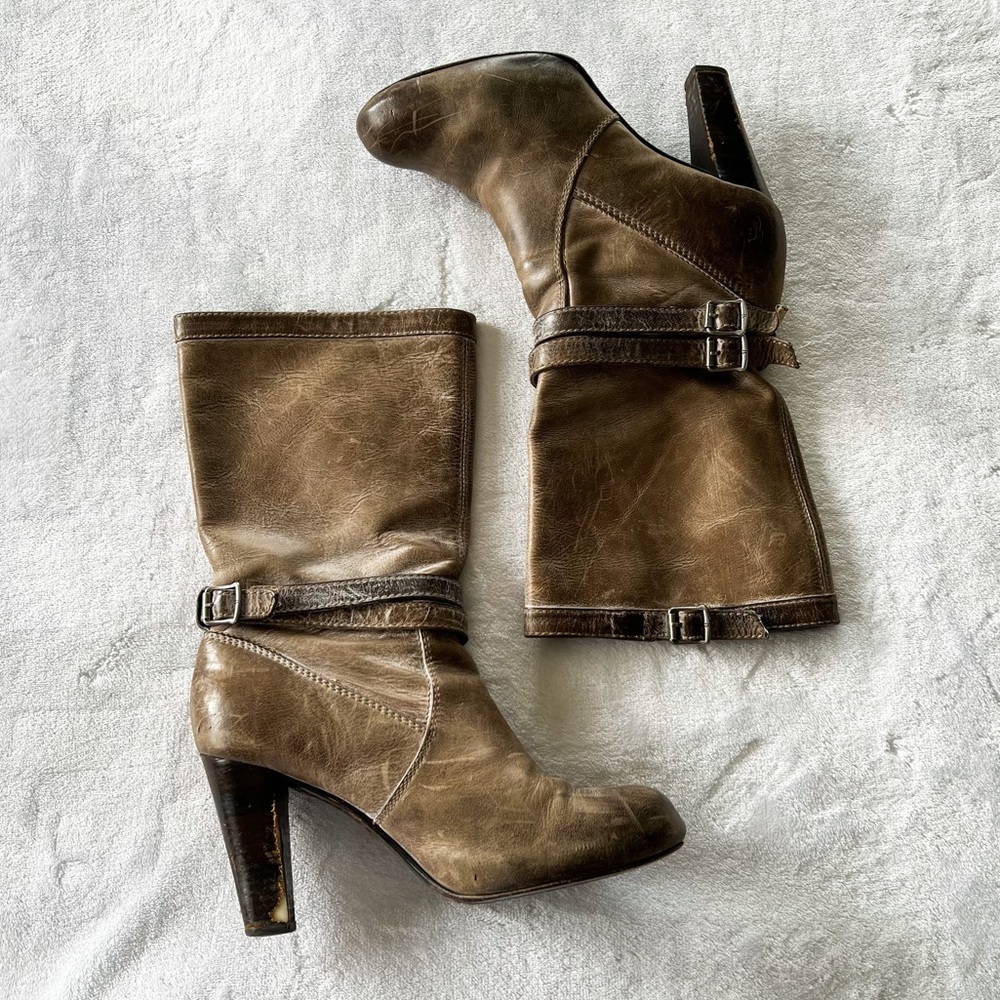 Frye Miranda Slouch Boots in Slate